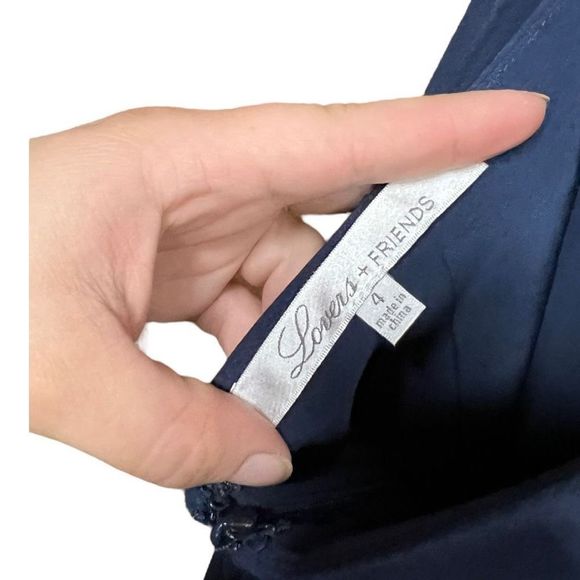 Lovers + Friends Navy Maxi Dress - Picture 7 of 13